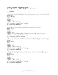 Chapter 2 1&nbsp;A listing of all accounts in numerical order is called a chart of accounts.&nbsp;