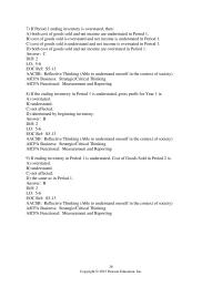 Chapter 5 3 The historical gross profit percentage can be used to estimate the current period’s gross profit