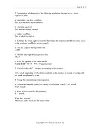 Chapter 4 2 Model Linear Relationship With Least Squares Regression
