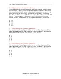 Chapter 5 2 Each Square Was Labeled With Dollar Amount