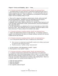 Chapter 8 1 This Sampling Plan Called Simple Random Sampling