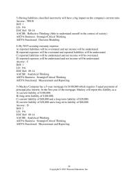 Chapter 9 3 Having liabilities classified incorrectly will have a big impact on the company’s current ratio