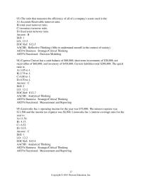 Chapter 12 3 The ratio that measures the efficiency of all of a company’s assets used&nbsp;