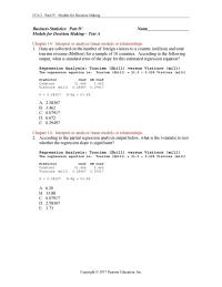 Chapter 16 1 The Regression Slope Significantly Different From Zero
