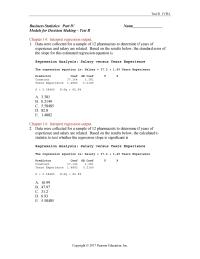 Chapter 16 1 The Linear Model Not Appropriate Both And