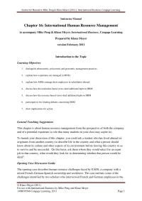 Business Law Chapter 16 Homework distinguish ethnocentric, polycentric and geocentric management practices