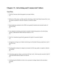 Communications Chapter 11 1 How do the common persuasive techniques used in advertising work