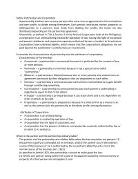 Define Partnership and Corporation
