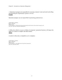 Management Chapter 1 1 38 Operations Management Involves Continuous Decisionmaking Hopefully