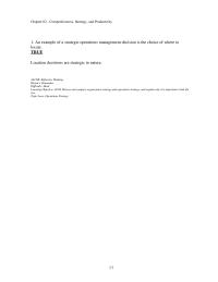 Management Chapter 2 1 11 Characteristic That Was Once Order Winner