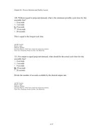 Management Chapter 6 4 120 Without Regard Projected Demand What The