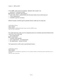 Management Chapter 12 2 order sizes for component parts are essentially determined directly
