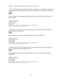 Accounting Chapter 12 1 31 Which The Following The Best Description