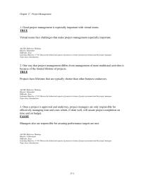 Management Chapter 17 1 43 Project Management Differs From Management More