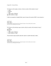 Management Chapter 5s 3 81 She Uses The Laplace Criterion What