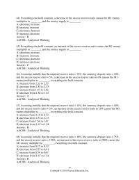 Finance Chapter 14 3 Federal Reserve Everything Else Held Constanta Open