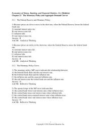 Finance Chapter 21 1 Because prices are slow to move in the short-run
