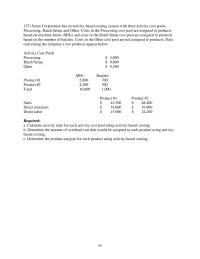 Accounting Chapter 9 6 Identify The Cost Drivers Associated With Each