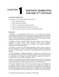Marketing Chapter 1 Homework The Instructor Encouraged Review Each Submission And