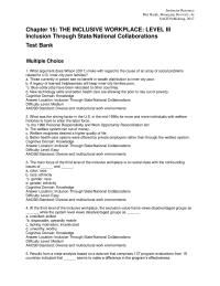 Human Resources Chapter 15 1 What Argument Does Wilson 2011 Make With
