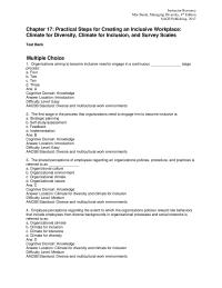 Human Resources Chapter 17 1 Level Easy Standard Diverse And Multicultural Work