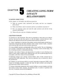 Marketing Chapter 5 Homework Total Customer Cost The Perceived Bundle Costs