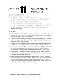 Marketing Chapter 11 Homework Creative Marketers Are Proactive Market driving Firms Not