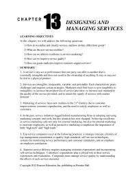 Marketing Chapter 13 Homework Because Services Are Generally High Experience And