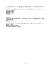 Accounting Chapter 13 2 The Raw Materials Inventory The End Each