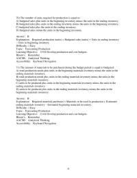 Accounting Chapter 13 3 Hard topic Using Cash Flow Budgets Estimate Cash