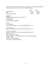 Accounting Chapter 14 4 Interpret And Use Return Investment Roi 1403
