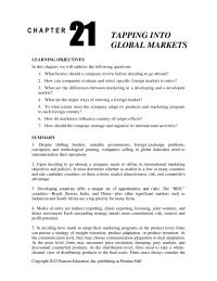 Marketing Chapter 21 Homework Its Readiness For Different Products And Services