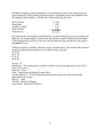 Accounting Chapter 15 4 Assume The North Division Can Sell All