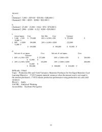 Accounting Chapter 17 6 Medium topic Profit Variance Analysis When Units Produced
