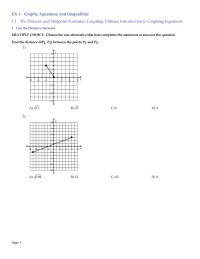 Chapter 1 1-caegu7e (sullivan)_tif The Distance and Midpoint Formulas