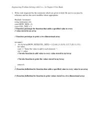 Chapter 8 Chapter 8&nbsp;Be sure to use pass byreference