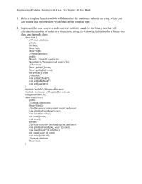 Chapter 10 Chapter 10 Binarytree Public Default Constructor Binarytree Public Non