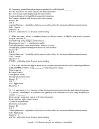 International Business Chapter 2 2 True learning Outcome Explain How Differences Culture