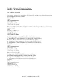 Finance Chapter 2 1 A financial institution is an intermediary that channels