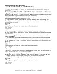 International Business Chapter 6 1 Why should managers in international business understand