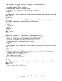 International Business Chapter 13 2 52 Countertrade Alternative Means Structuring International Sale