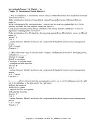 International Business Chapter 20 1 Successful Local Units May Increasingly Function Independently