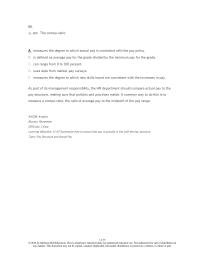 Human Resources Chapter 11 5 88&nbsp;Assuming that the pay structure is well planned to support&nbsp;