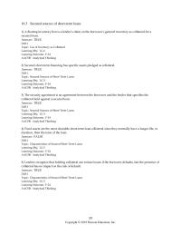 Finance Chapter 16 3 Receivable Collateral learning OBJ 5learning Outcome F24aacsb Analytical