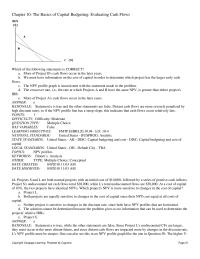 Finance Chapter 10 2 CFO Both Agree That The Appropriate Cost