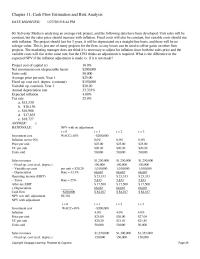 Finance Chapter 11 3 Sylvester Media is analyzing an average-risk project