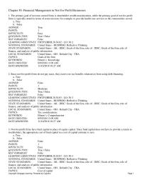 Finance Chapter 30 1 Analytic state Standards United States Disc Goals The