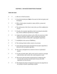 Chapter 6 1 Rcon Key Expansion Auxiliary Exchange 12 The