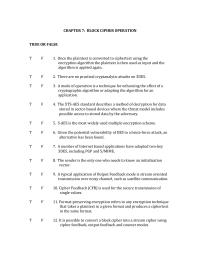 Chapter 7 1 Because There Chaining Multiple Blocks Can Encrypted