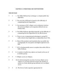 Chapter 10 1 The Diffiehellman Key Exchange Formula For Calculation